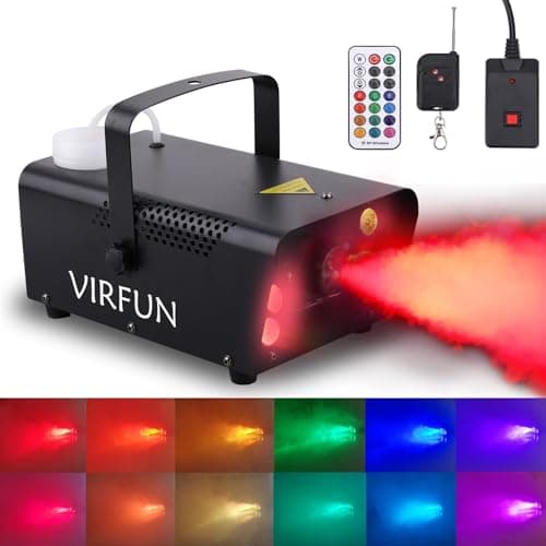 Virfun VIR-03 Fog Machine with LED Lights