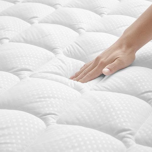 Umchord Quilted White Mattress Pad
