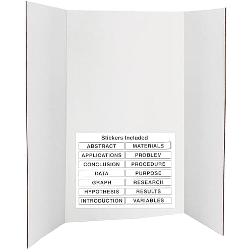 Emraw 1154 Tri-Fold Presentation Board