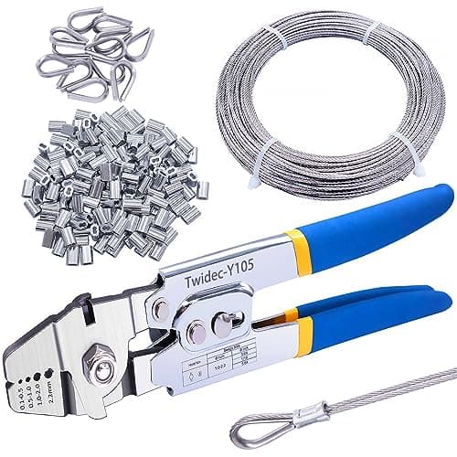 Twidec Y105 Wire Rope Crimping Tool Set