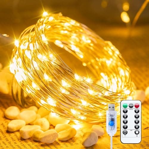 Minetom 33ft USB Fairy String Lights