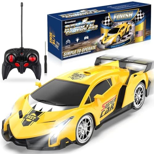 Growsland RCY1114 Yellow RC Car