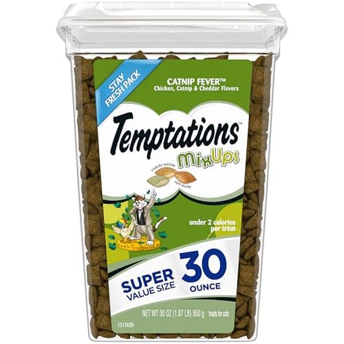 Temptations Catnip Fever Cat Treats 30oz