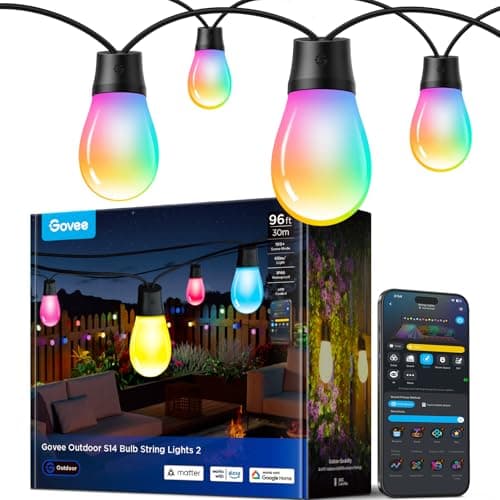 Smart Outdoor String Lights