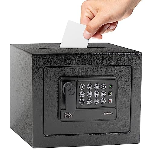 Islandsafe MINI17 Electronic Black Drop Safe