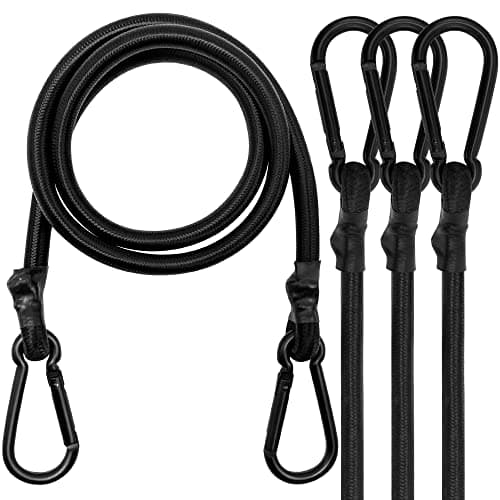 Rugtol Heavy Duty Bungee Cords 4-Pack
