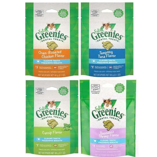 Greenies Feline Dental Cat Treats 4-Pack