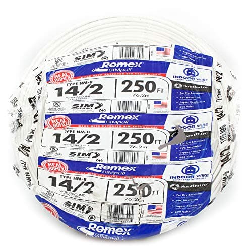 Southwire Romex SIMpull 14/2 NM-B Cable