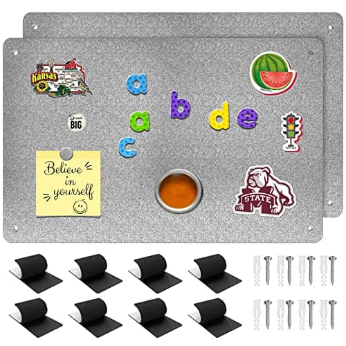 Bonnary B001 2-Pack Magnetic Bulletin Board
