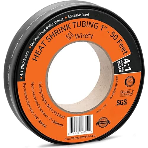 Wirefy DW41 Heat-Shrink Tubing 50 Feet