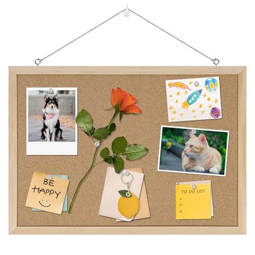 Dahapyboo HAPYCOBO Cork Bulletin Board 12x17