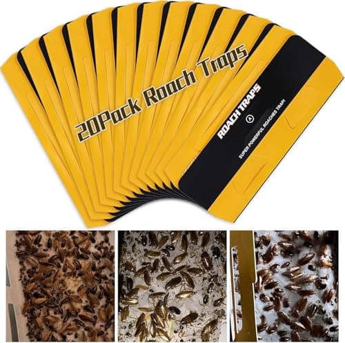 USKICH 20 Pack Roach Traps trap-20