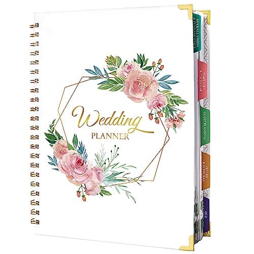Worpice Elegant Wedding Planner Organizer 9.5x11.9
