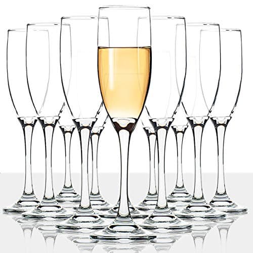Umi Umizili Classic 12-Piece Champagne Flutes