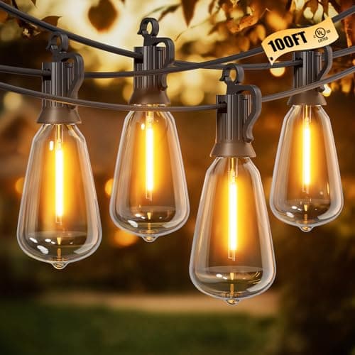 Brightown 100FT ST38 LED Outdoor String Lights