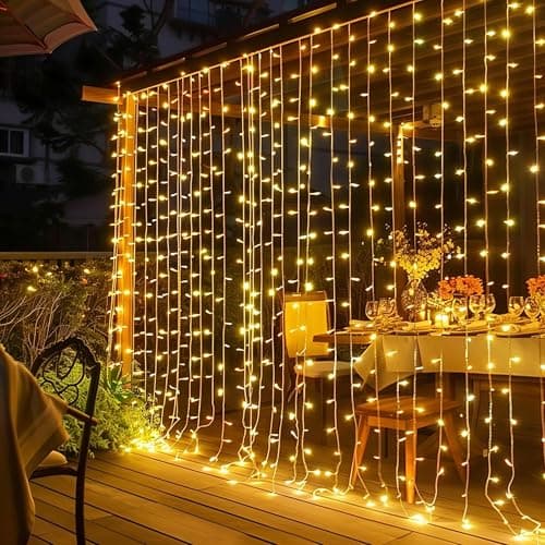 Dazzle Bright CL-300CC 300 LED Curtain Lights
