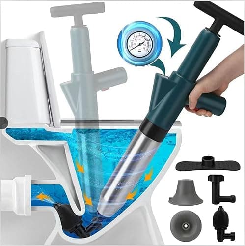 Vertdens SHBG01 High-Pressure Toilet Plunger