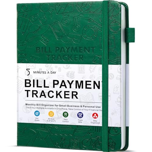 5 Minutes A Day 5M-BILL-M2 Bill Payment Tracker