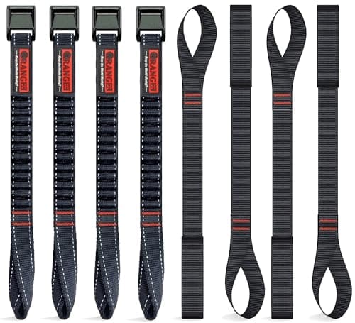 Orangee ORG-03-4P Motorcycle Tie-Down Straps