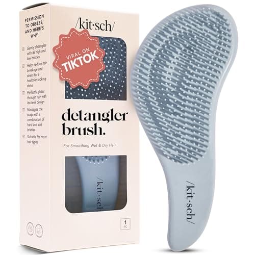 Kitsch Haze Blue Detangler Brush