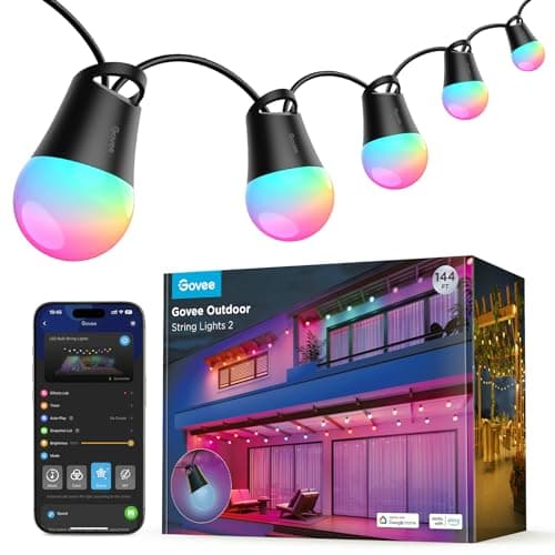 Govee Smart Outdoor String Lights 2 144ft