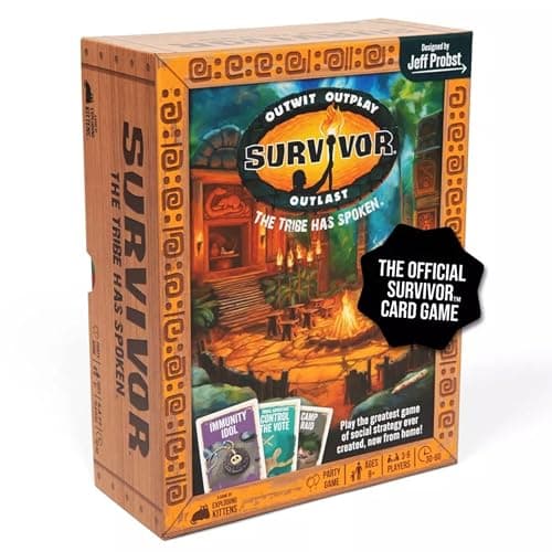 Exploding Kittens Survivor: The Tribe Has Spoken Card Game