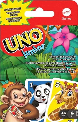 Mattel Games UNO Junior Animal Matching Card Game