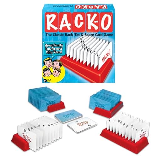 Winning Moves Rack-O Retro Card Game