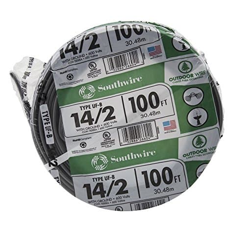 Southwire 13054226 UF-B Electrical Wire 100ft