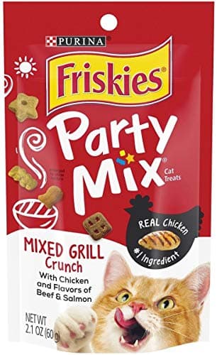 Friskies Party Mix Cat Treats 2.1 Oz