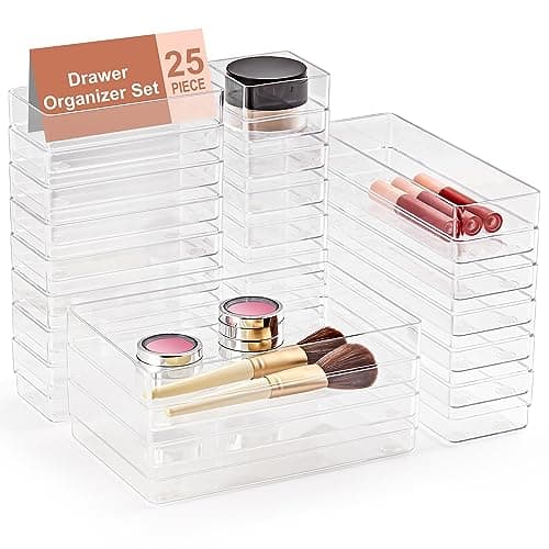 Smartake HK460 25-Piece Drawer Organizer
