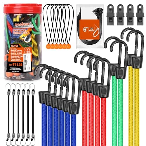 Horusdy 97128 Premium Bungee Cord Set