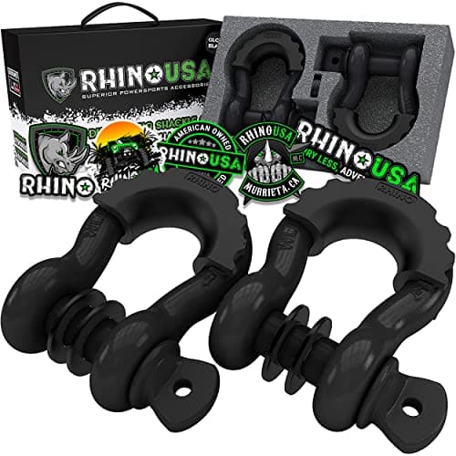 Rhino USA BEST-SHACKLE-2PK Heavy-Duty Shackles