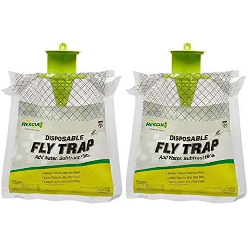 RESCUE! Outdoor Disposable Fly Trap - 2 Traps