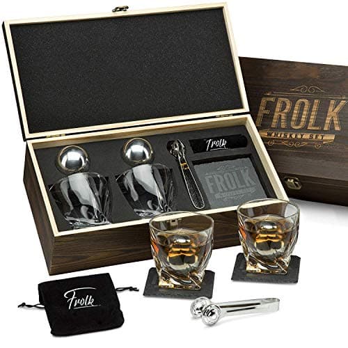 Frolk Whiskey Stones Gift Set