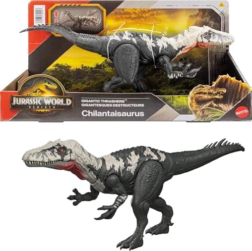 Mattel Jurassic World Gigantic Thrashers Chilantaisaurus Figure