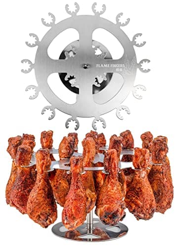 Flame Fingers XL 18-Leg Chicken Grill Rack