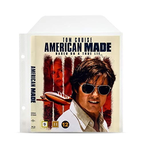 Djois 10286 Blu-Ray Storage Sleeves - 50 Pack