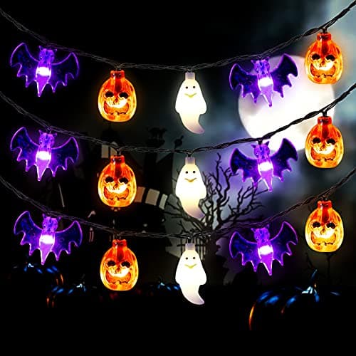 Mosoan 20 Ft Halloween 3D Lights