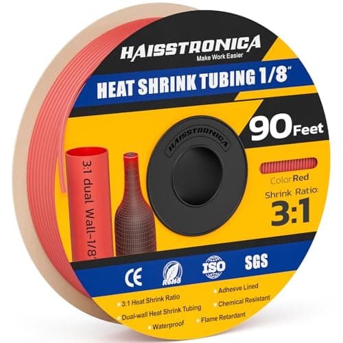 Haisstronica HX1686 Heat Shrink Tubing 90FT