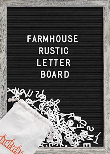 Rustic and Vintage Changeable Letter Boards