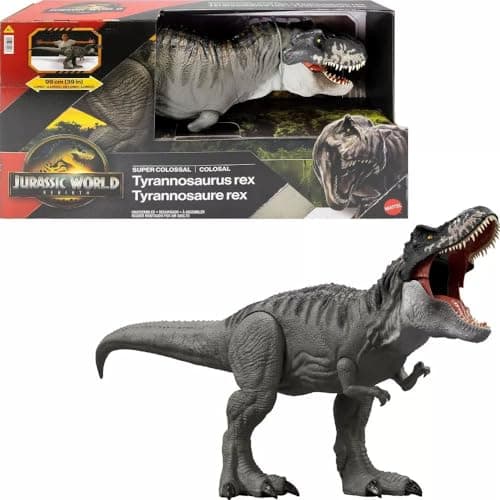 Mattel Jurassic World Rebirth Super Colossal T-Rex