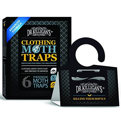 Dr. Killigan's Premium Black Clothing Moth Traps 6-Pack