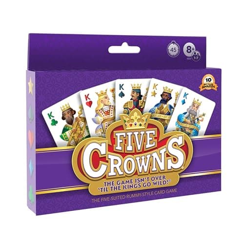 PlayMonster Five Crowns Rummy Card Game
