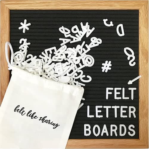 Felt Like Sharing ltrbrd001 Changeable Letter Board