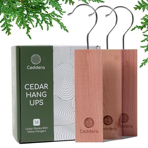 Ceddera 14 Pack Cedar Hang Ups