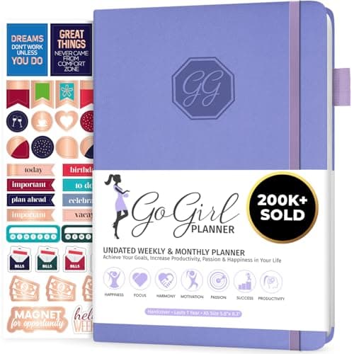 GoGirl GGP Lavender Weekly Planner