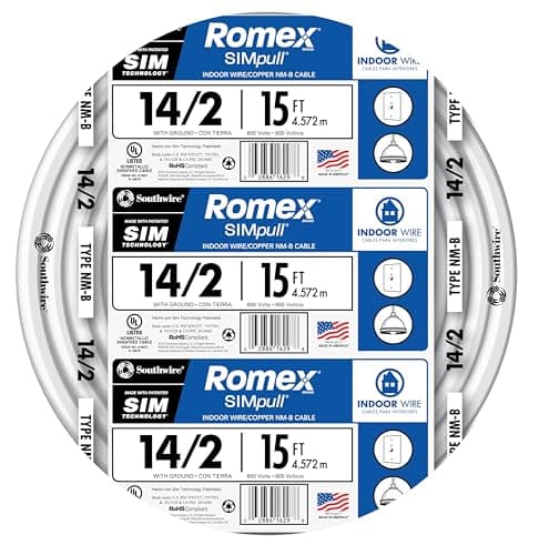 Southwire Romex SIMpull NM-B Cable 15ft