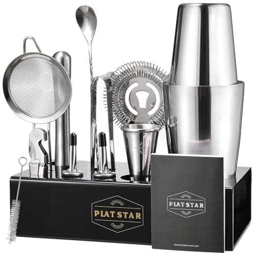 Plat Star Mixology Bartender Kit with Stand