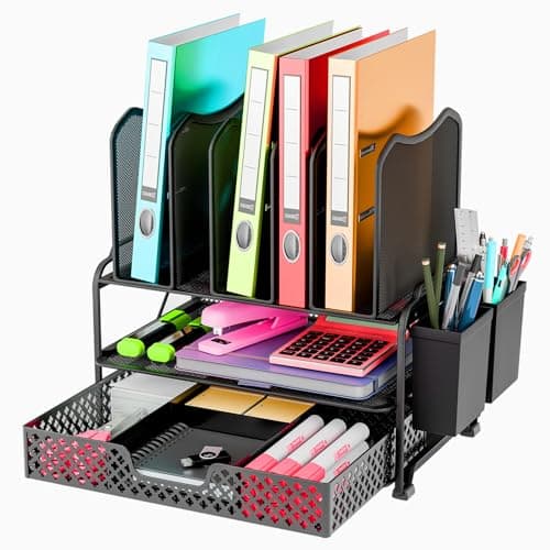 Simple Trending 1 Desk Organizer Rack